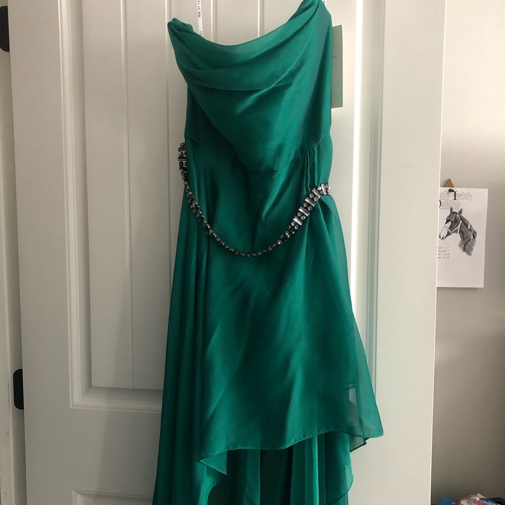 Lazaro high low dress